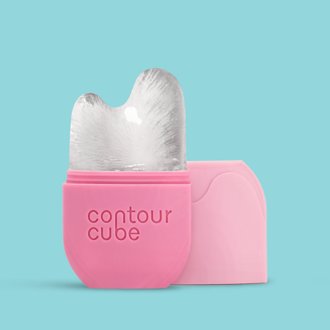 Skin Icing Tool  Contour Cube® Ice Facial Tool - Pink, Violet
