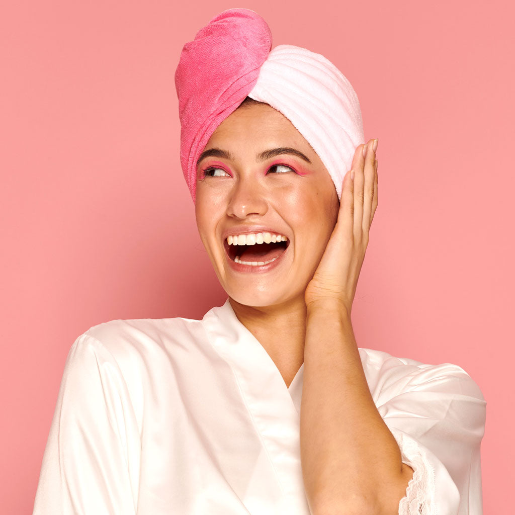 Head Towel - Pink