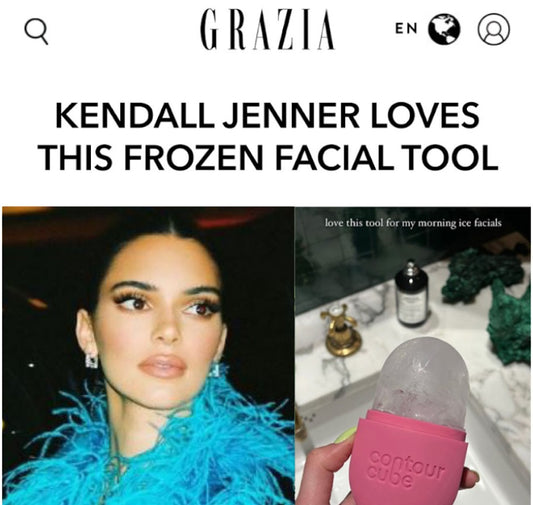 I tried Kendall Jenner's 'contour ice cube' & saw results within a week -  it wiped years off