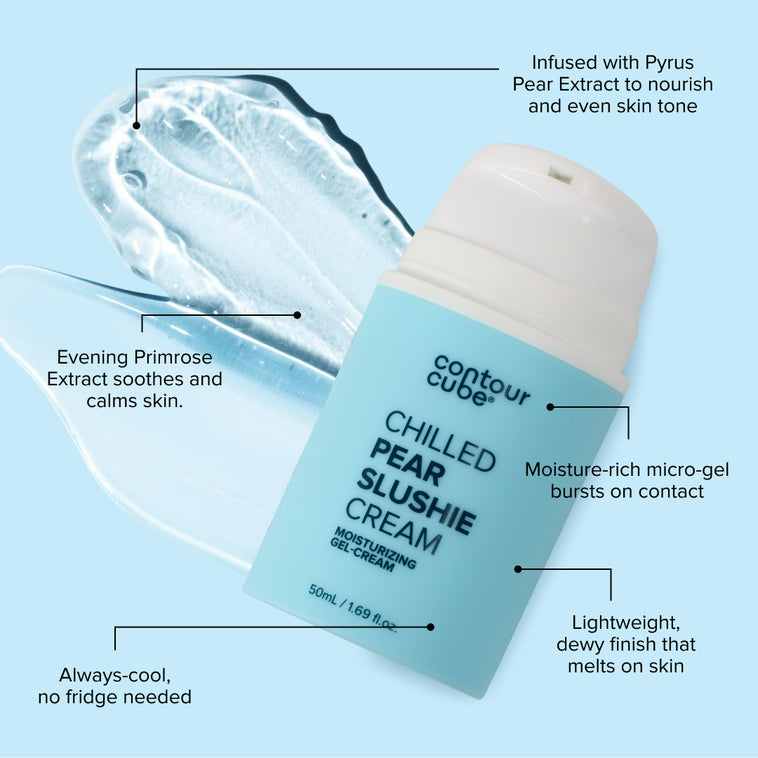 Chilled Pear Slushie Cream | Cool Face Moisturizer