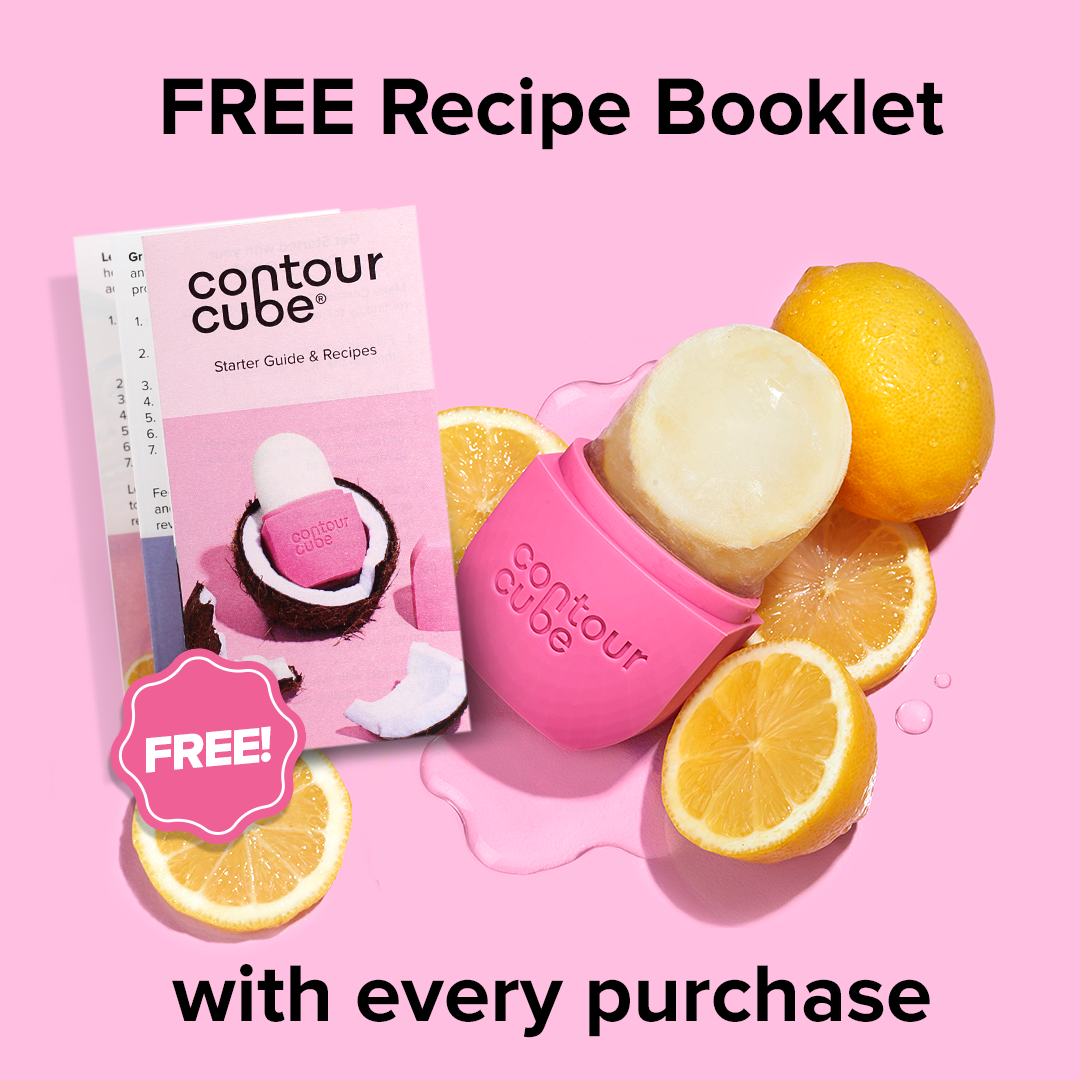 Controu Cube Skin Icing Tool | Contour Cube® Ice Facial Tool - Pink, Violet, Jet ...