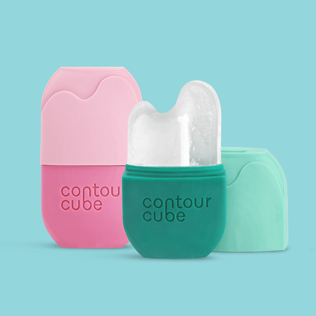 Controu Cube Skin Icing Tool | Contour Cube Ice Facial Tool | Gua Cube Bundle Gua Sha