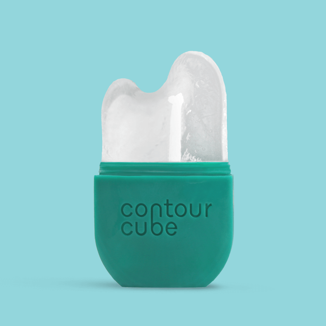 Controu Cube Skin Icing Tool | Contour Cube Ice Facial Tool | Pink Gua Cube Ice Gua Sha