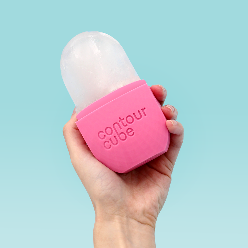 Controu Cube Skin Icing Tool | Contour Cube® Ice Facial Tool - Pink, Violet, Jet ...